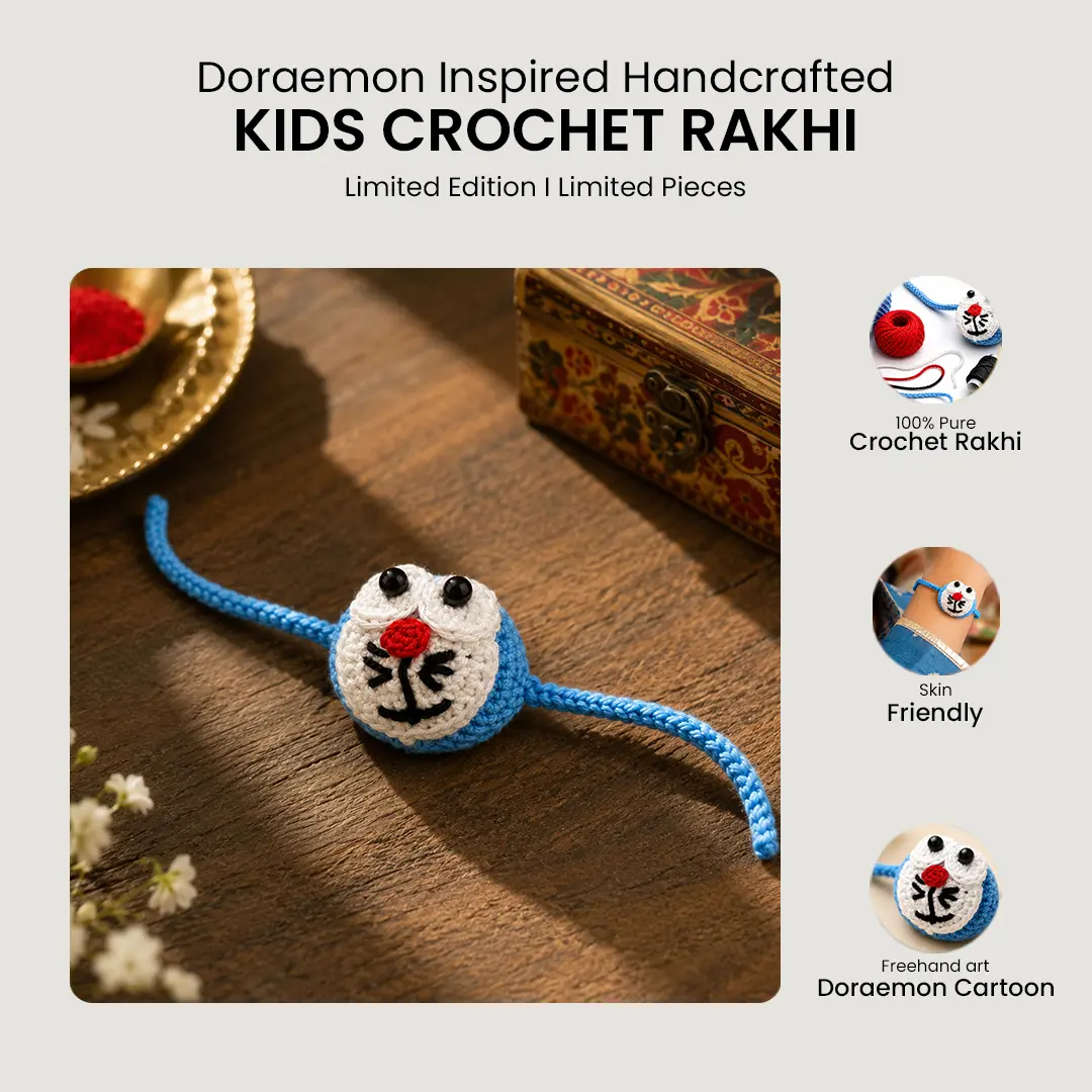 Whimsical Anime Magic Hand-Knitted into a Gentle, Allergy-Free Thread Band